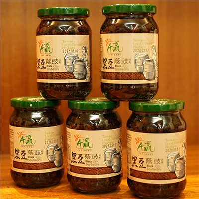 黑豆蔭豉 (下營區農會，現場取貨，每罐100元)